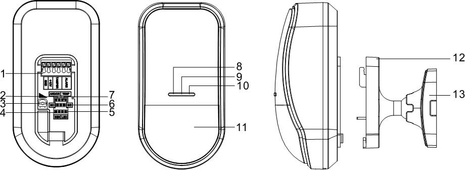 EAP-350XT三鉴红外探测器使用说明书